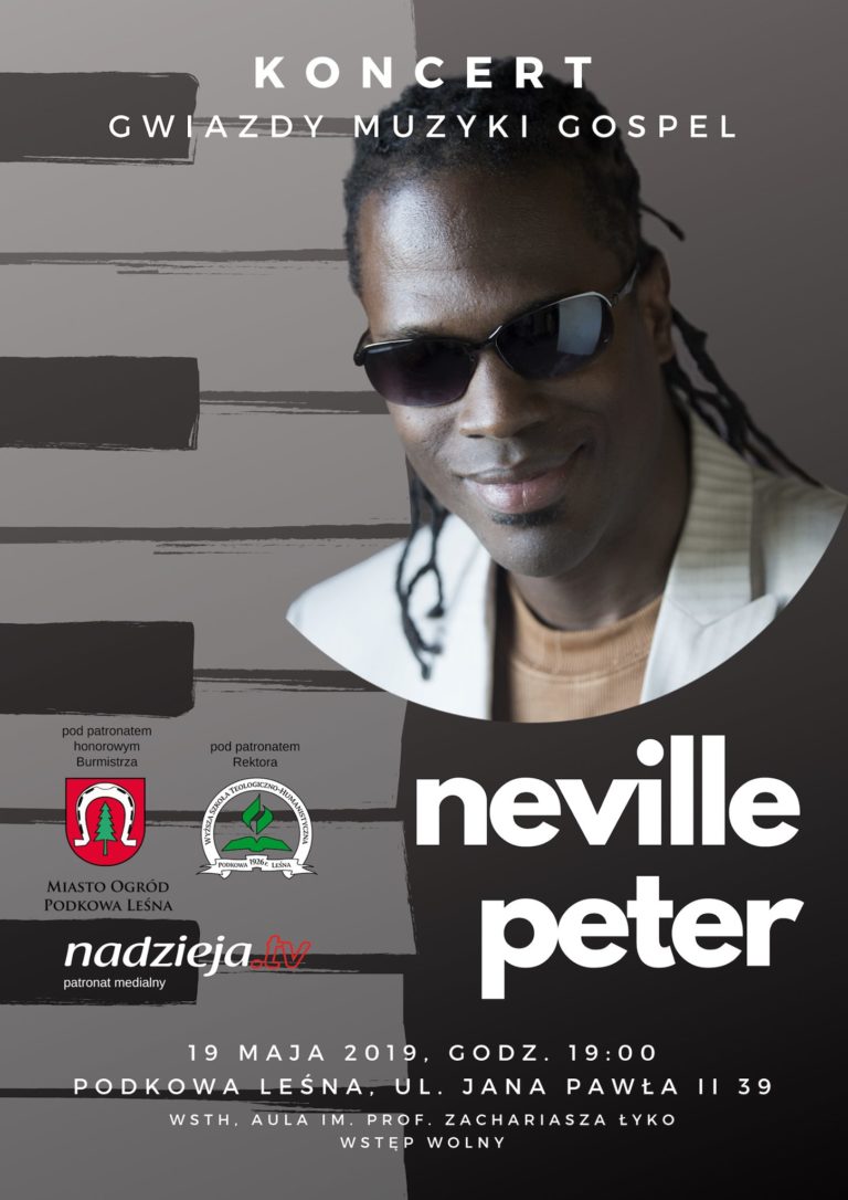 Koncert – Neville Peter – 19 maj
